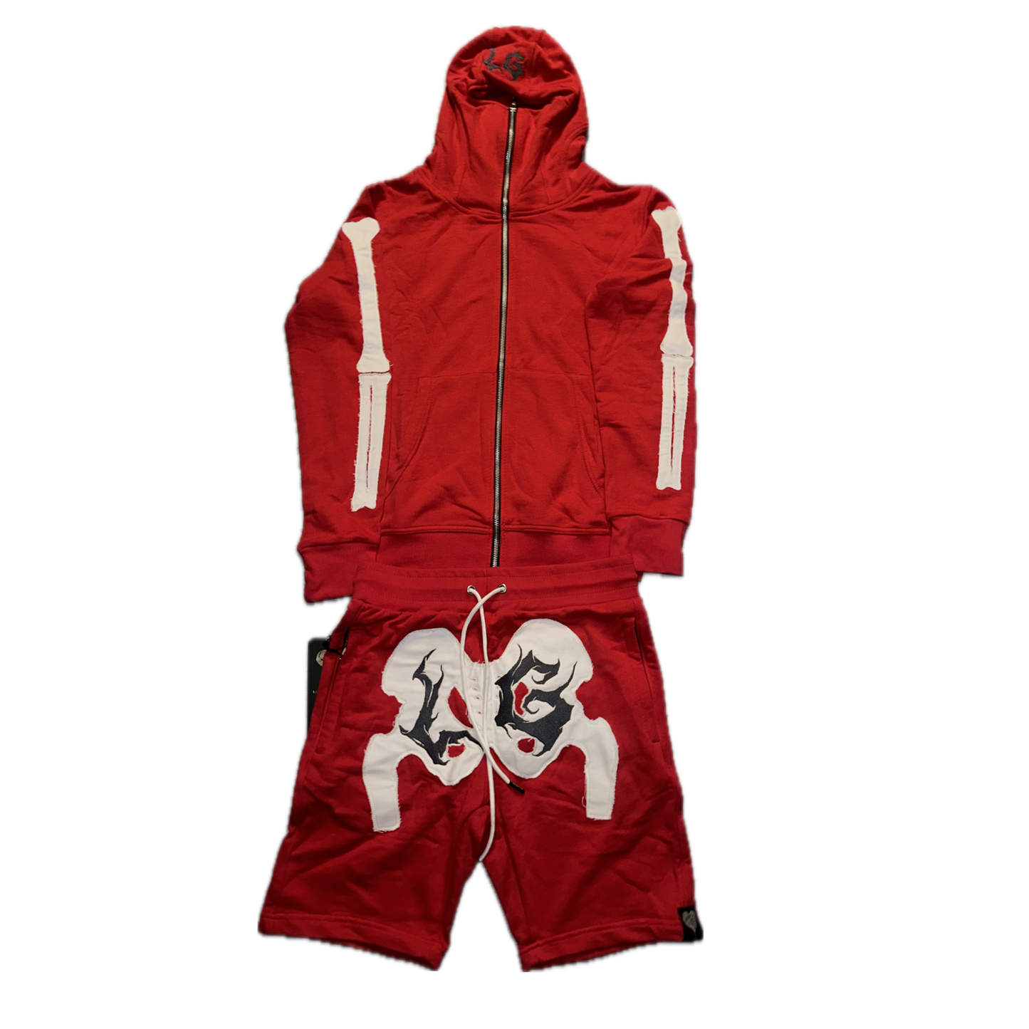 Skull shorts set