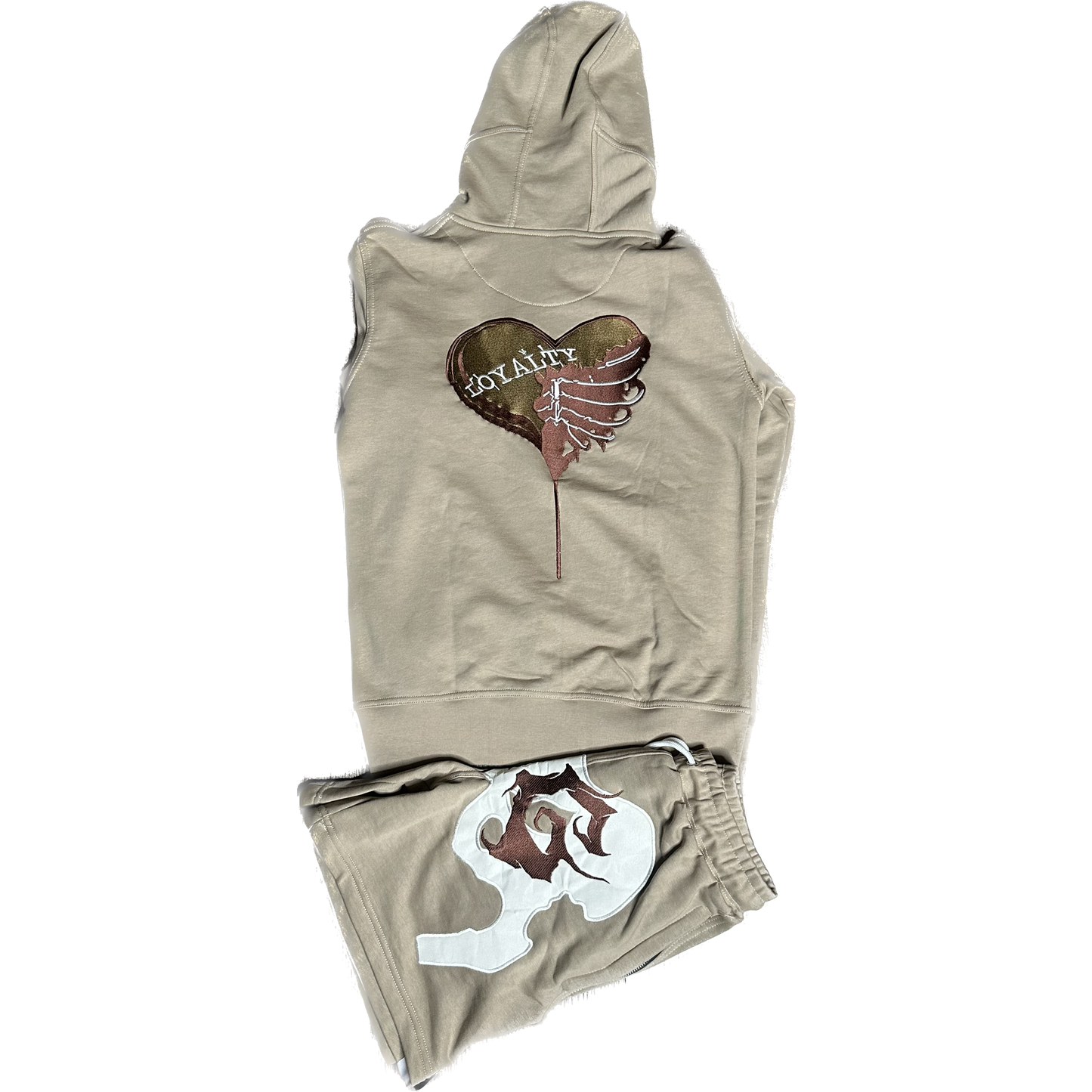 Skull shorts set