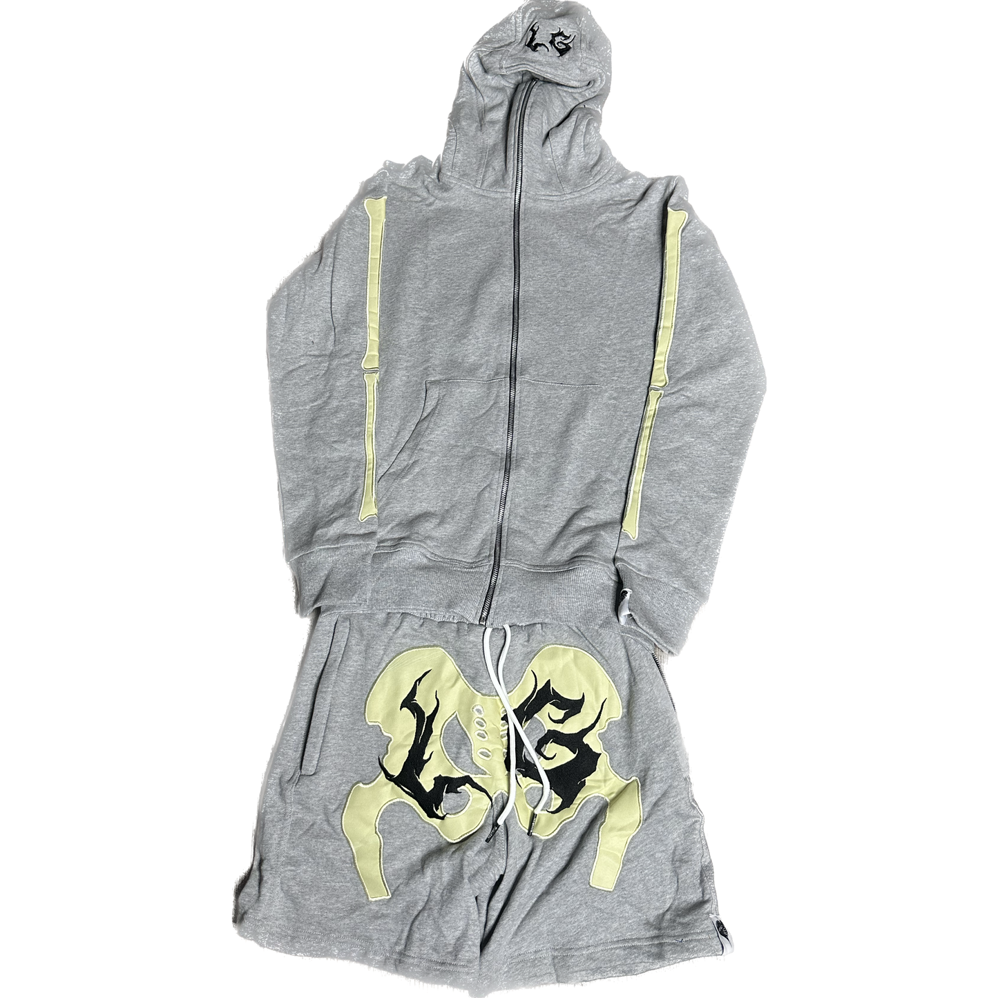 Skull shorts set