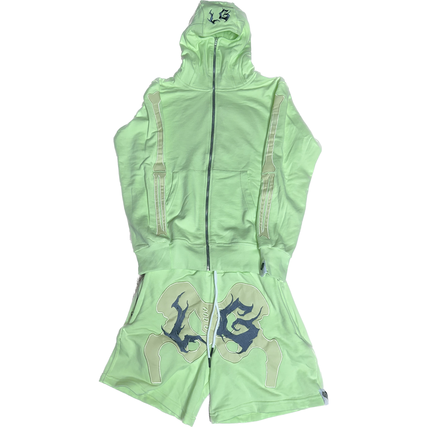 Skull shorts set
